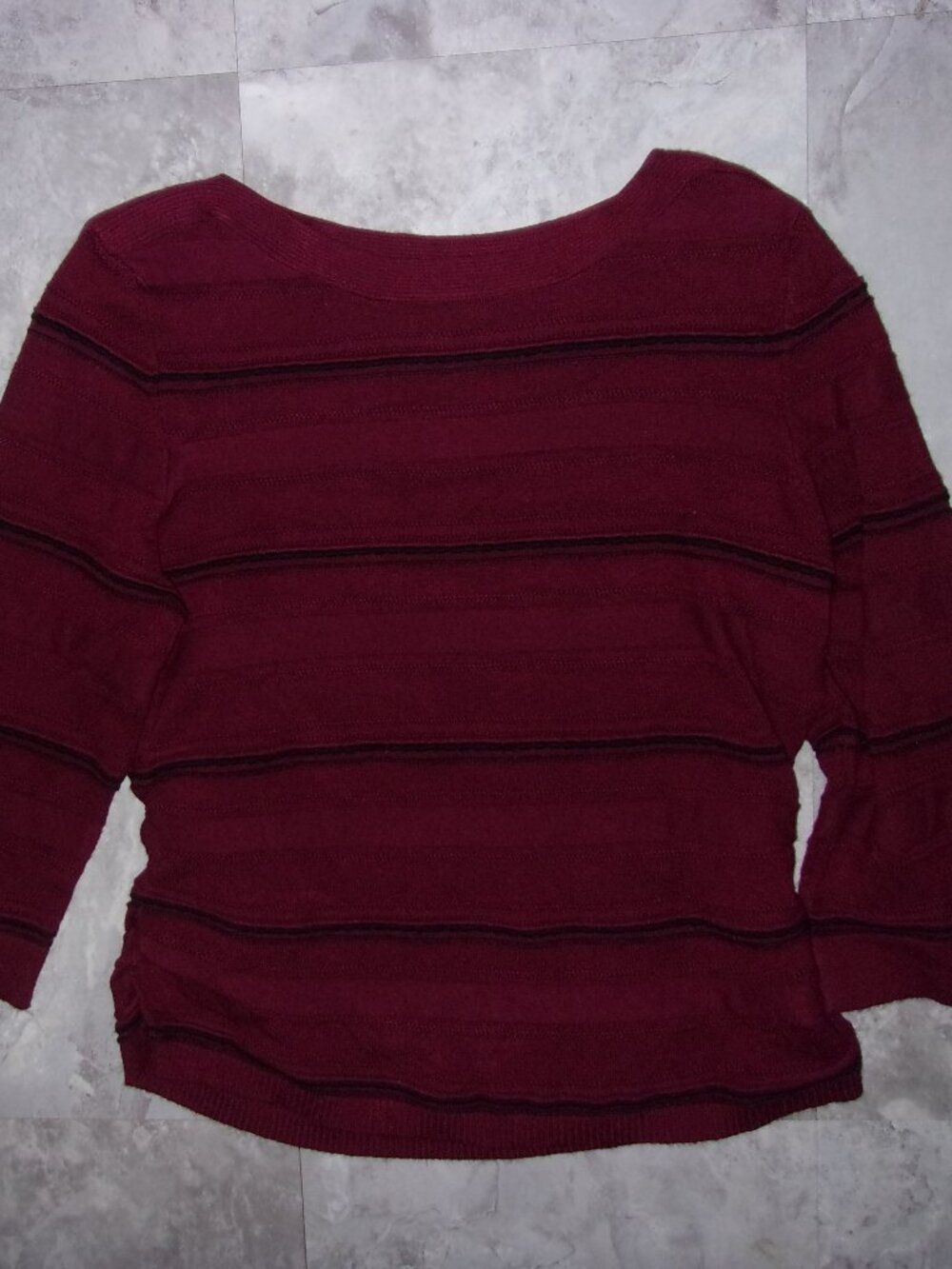 size small womens shirt  maroon  casual dress t tee